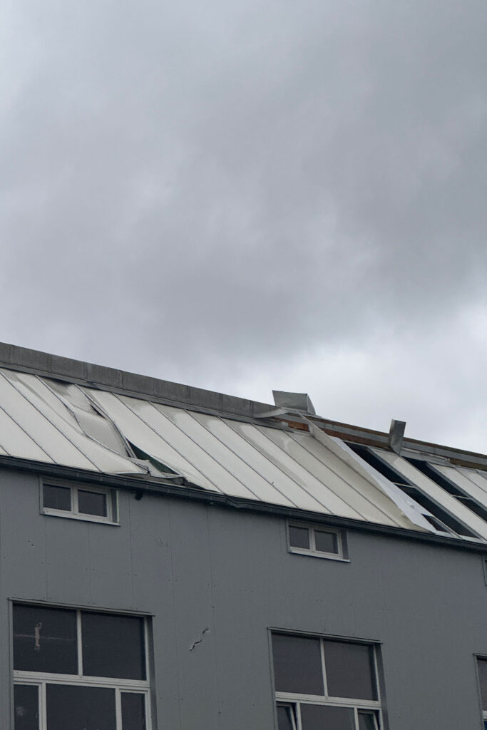 Tornado Poll Zoltan Sturmtief Quartier am Hafen Koeln 12