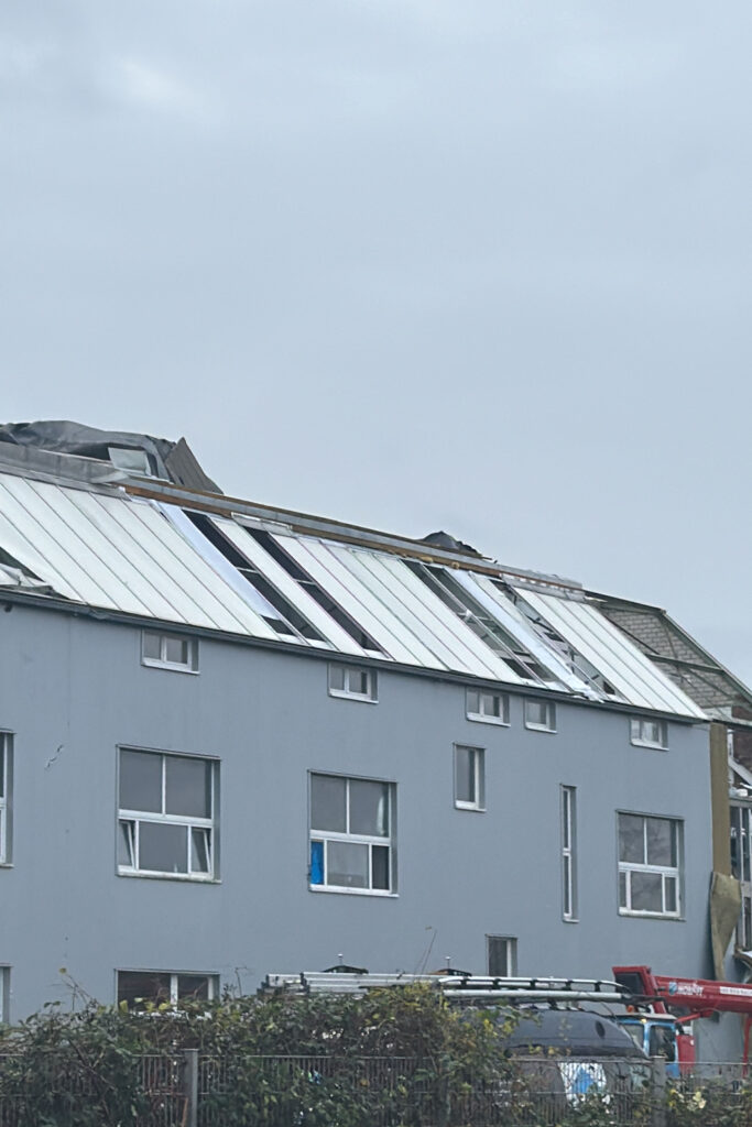 Tornado Poll Zoltan Sturmtief Quartier am Hafen Koeln 13