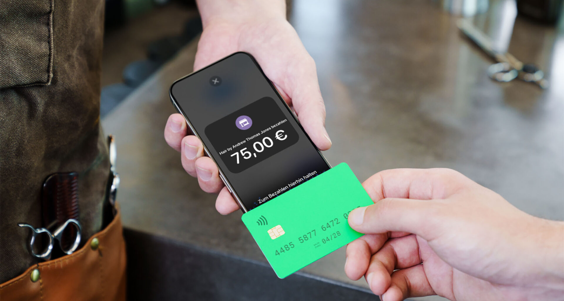 SumUp: Zahlungen mit Tap to Pay auf dem iPhone