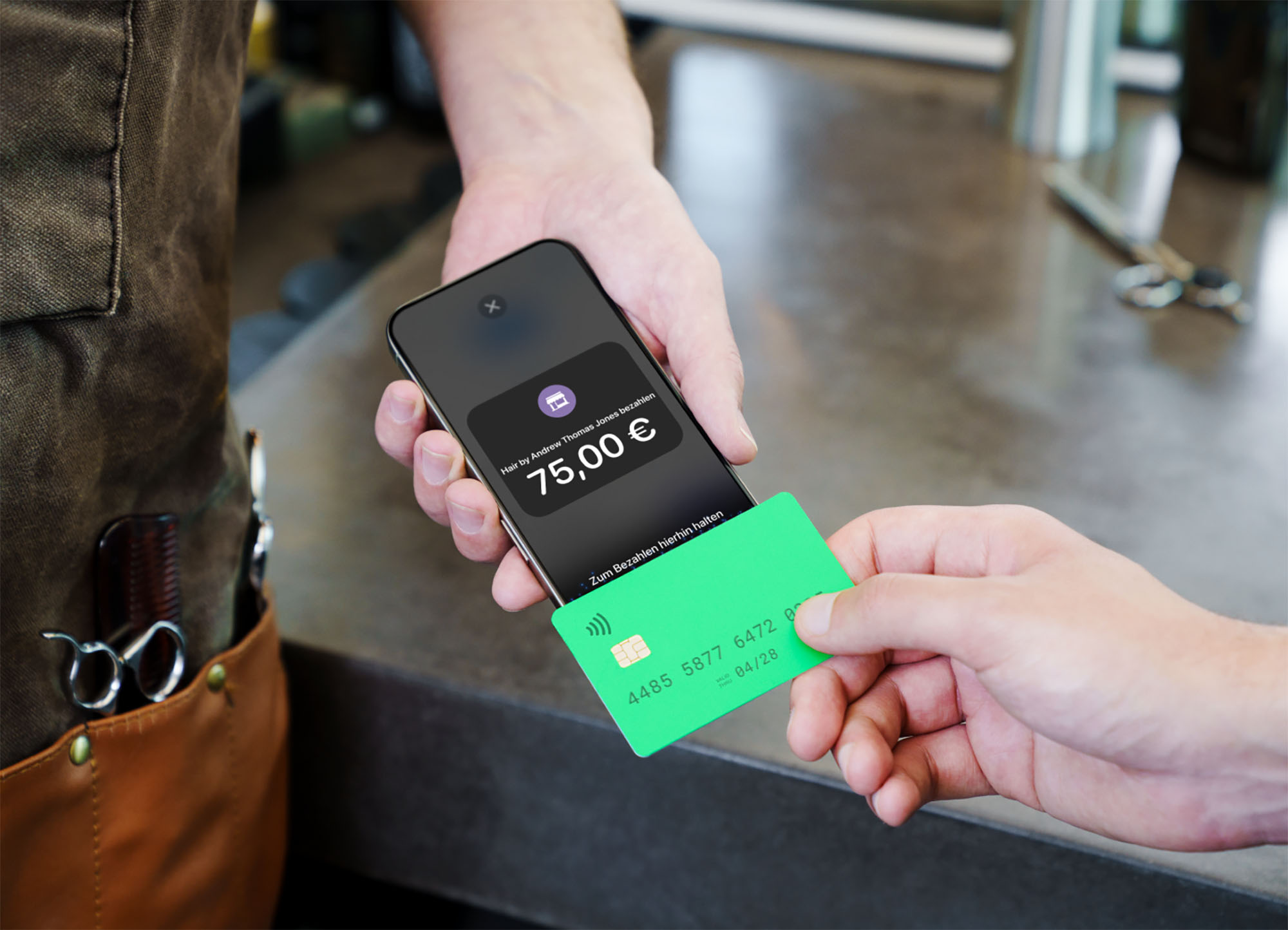 SumUp: Zahlungen mit Tap to Pay auf dem iPhone